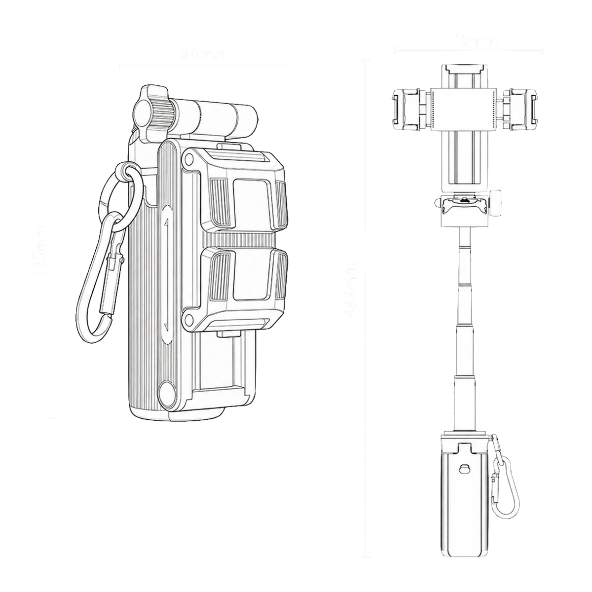 Yesido SF36 Mini Selfie stick